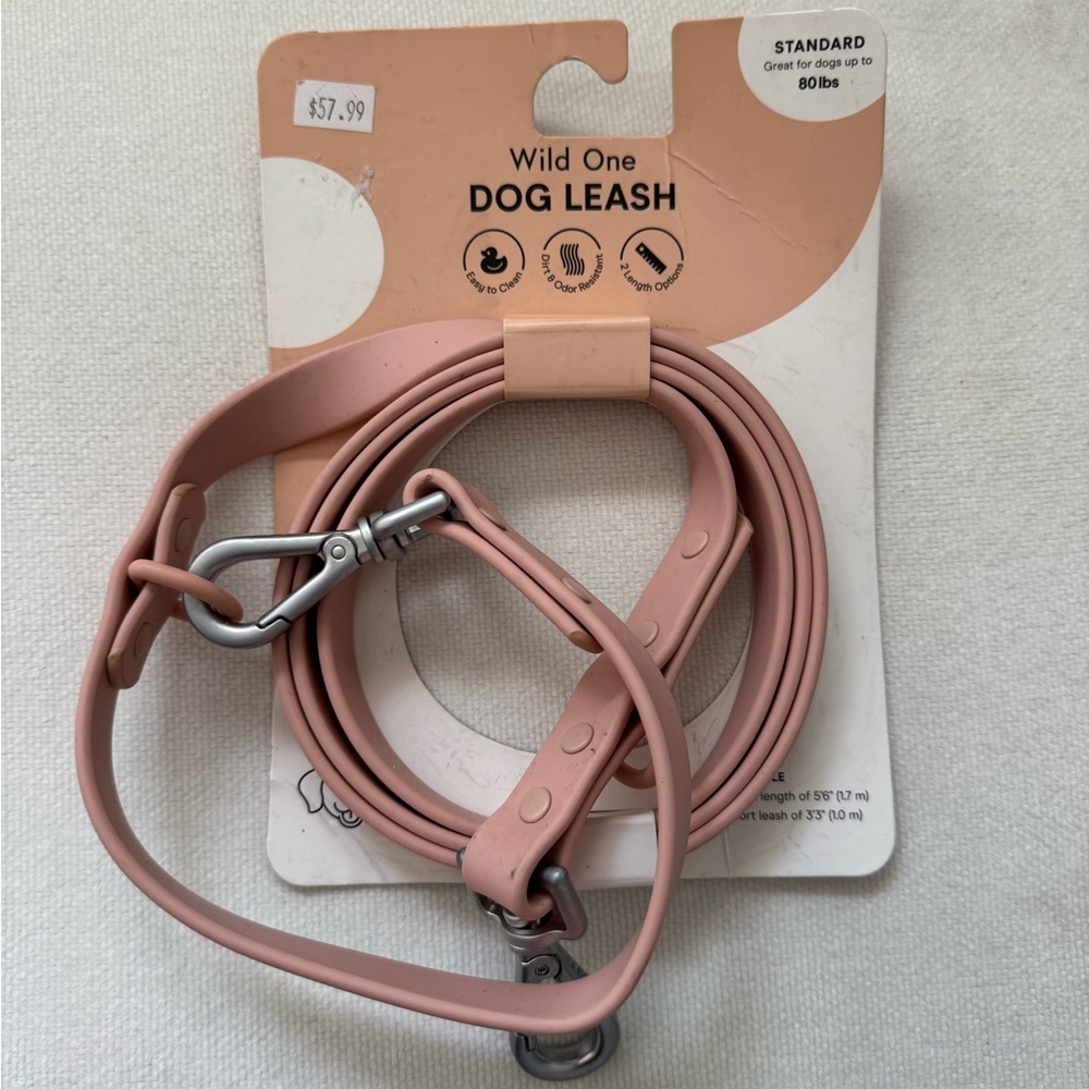 Wild One Pink Blush Standard Leash
